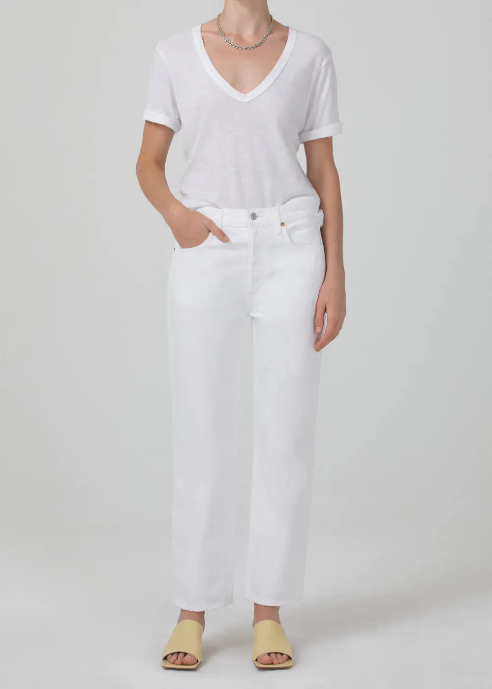 Emery Crop Relaxed Straight 27"