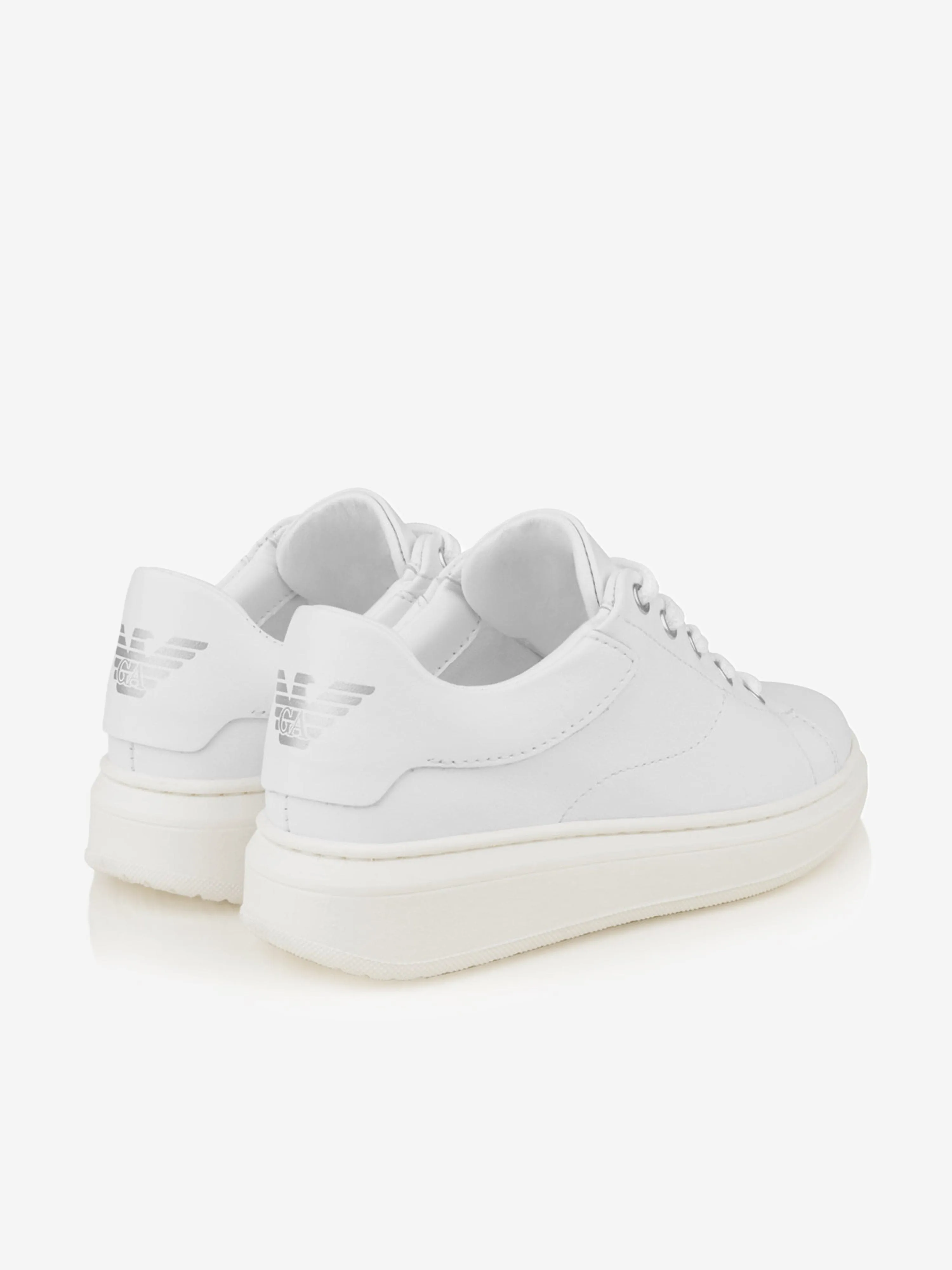 Emporio Armani Boys Lace Up Trainers
