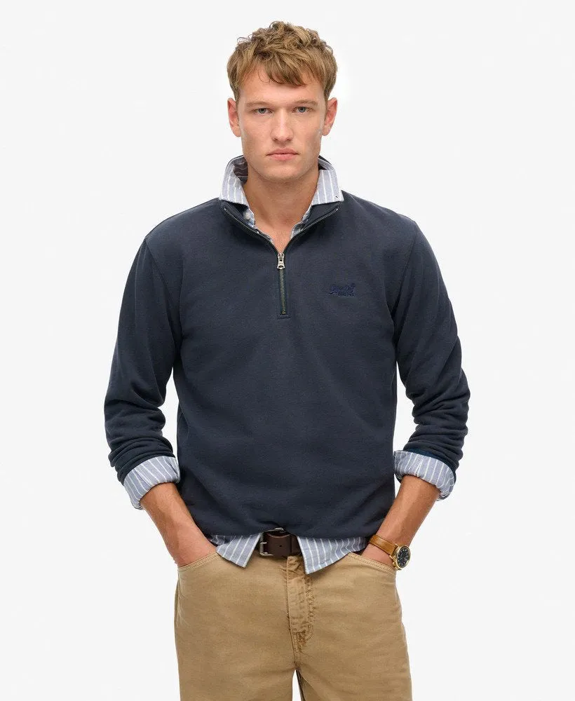 Essential Logo Henley-Bradley Navy
