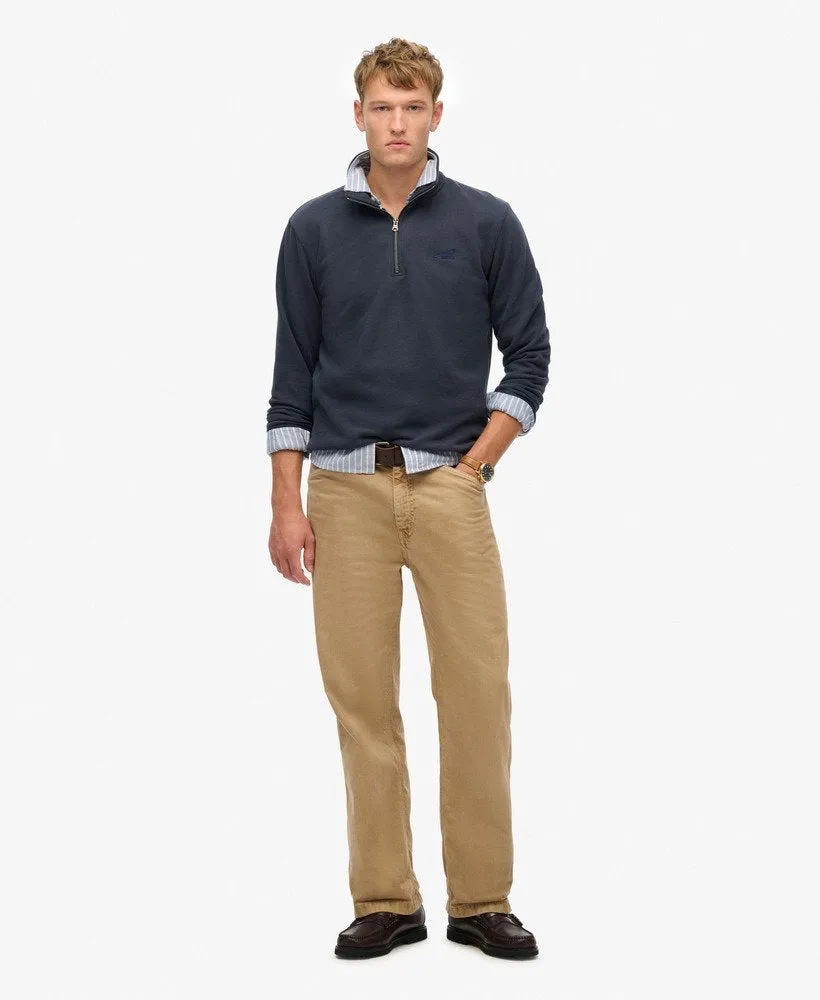 Essential Logo Henley-Bradley Navy