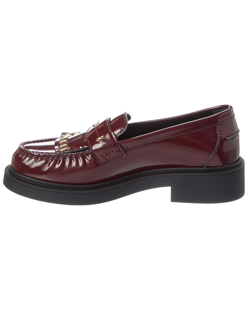 FENDI Filo Leather Loafer