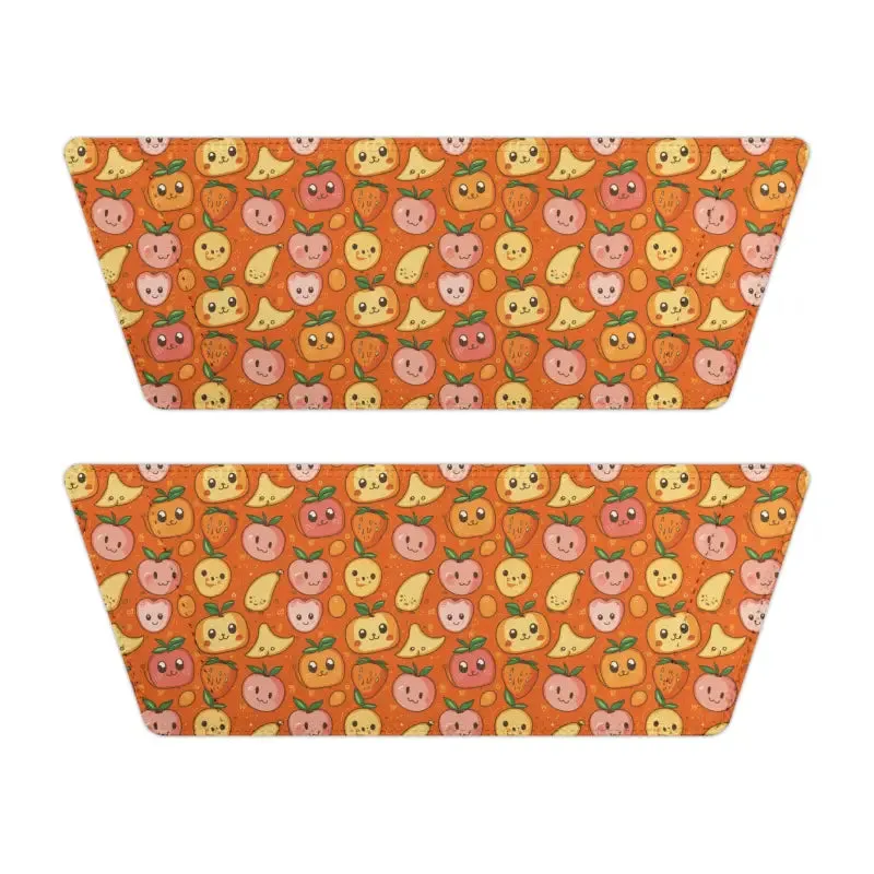 Funky Fruits Youth Sandals with Printed Strap Surface