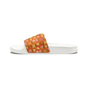 Funky Fruits Youth Sandals with Printed Strap Surface