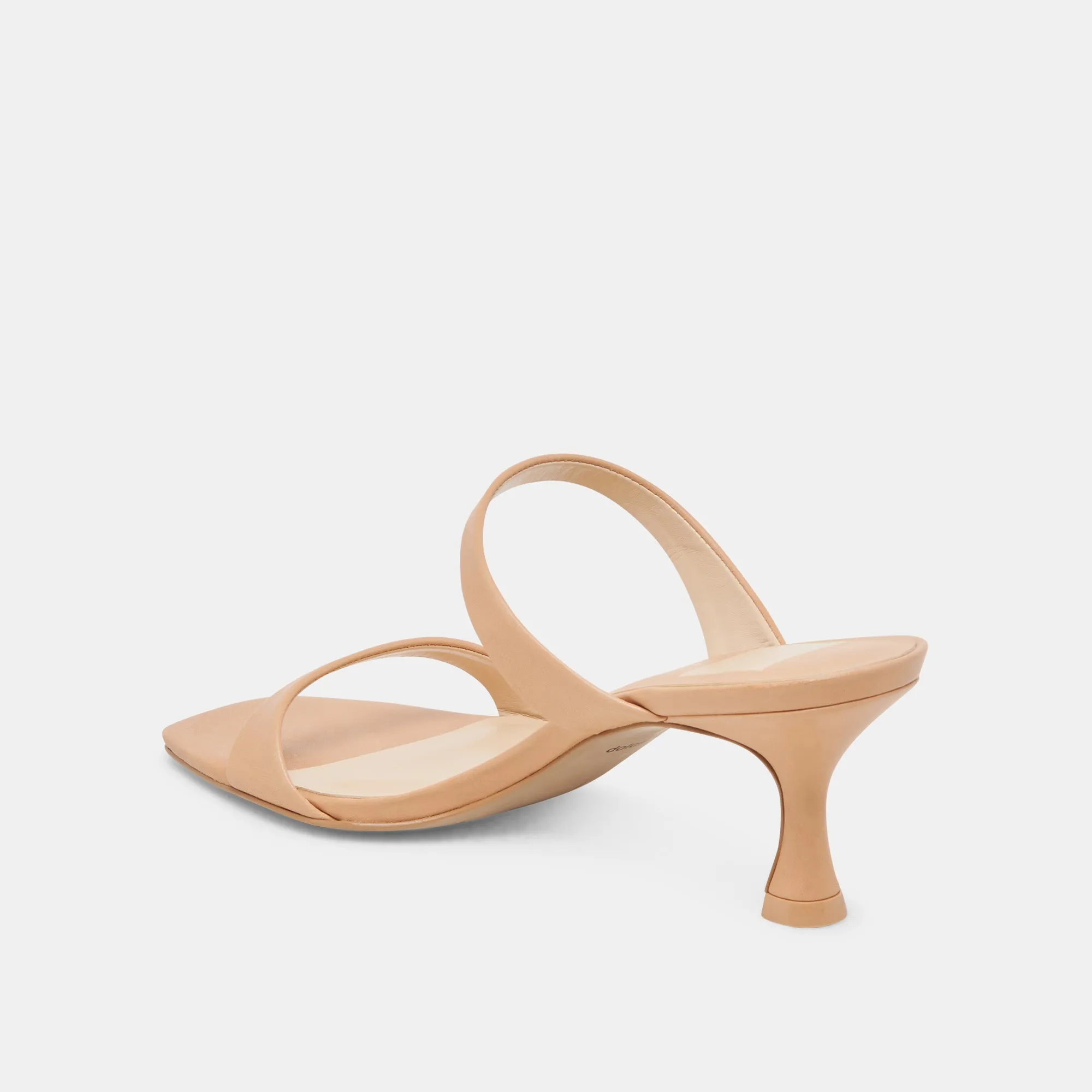 GENORA HEELS CAFE LEATHER