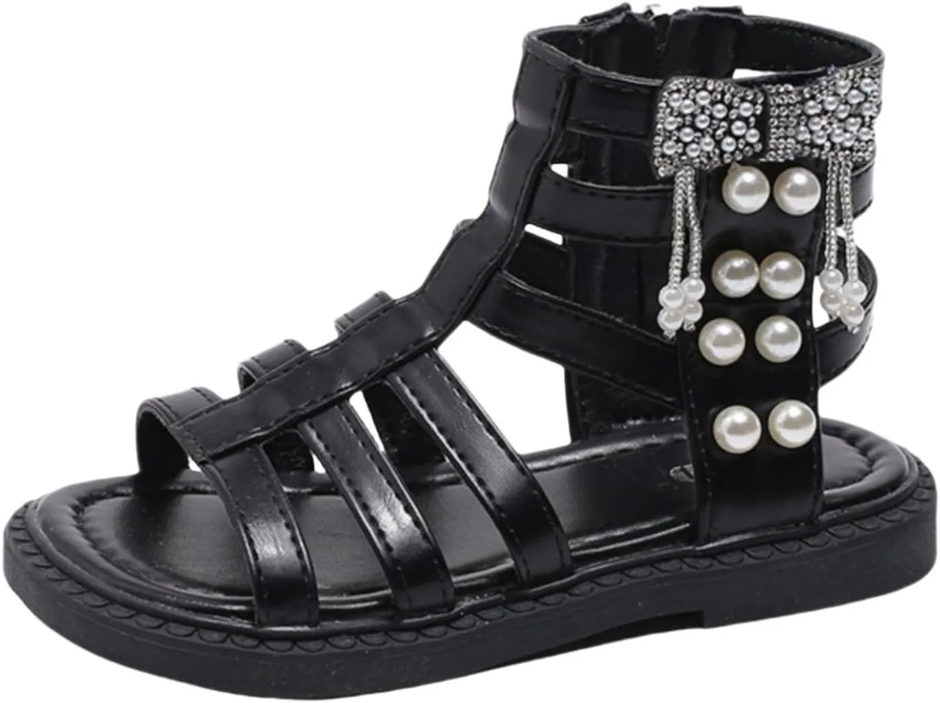 Girls Ballet Shoes Girls Summer Fashion Rome High Top Soft Bottom Sandals Toddler First Walking Shoes Sport Sandals