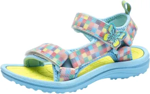 Girl's Hiking Sandals Kids Adjustable Straps Open Toe Lightweight Sport Shoes Toddler Home Slippers for Kids Girls
