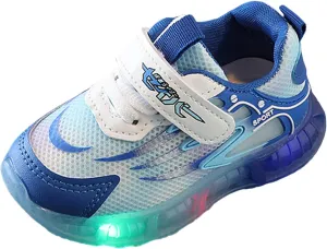 Girls Light Up Shoes Up Mesh Lightweight Casual Sneaker aterproof Non-Slip Luminous Shoes Kids Led Shoes