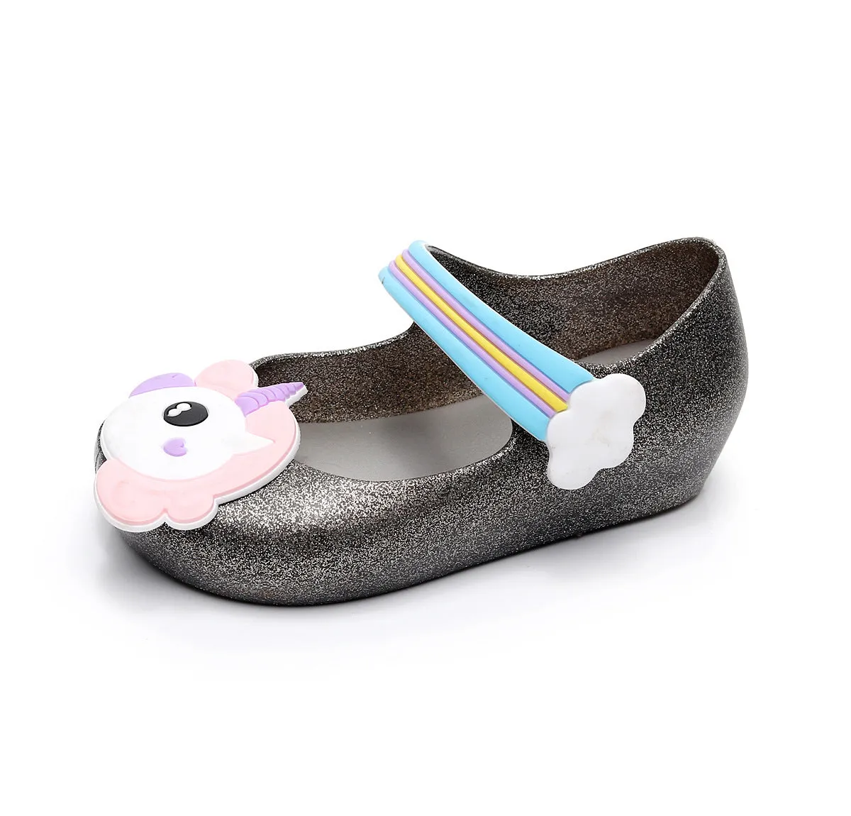 Girls Summer Soft Unicorn Rubber Breathable Waterproof Sandals Jelly Shoes