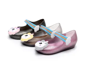 Girls Summer Soft Unicorn Rubber Breathable Waterproof Sandals Jelly Shoes