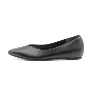 Haruna Black Hidden Heels Rain Pumps