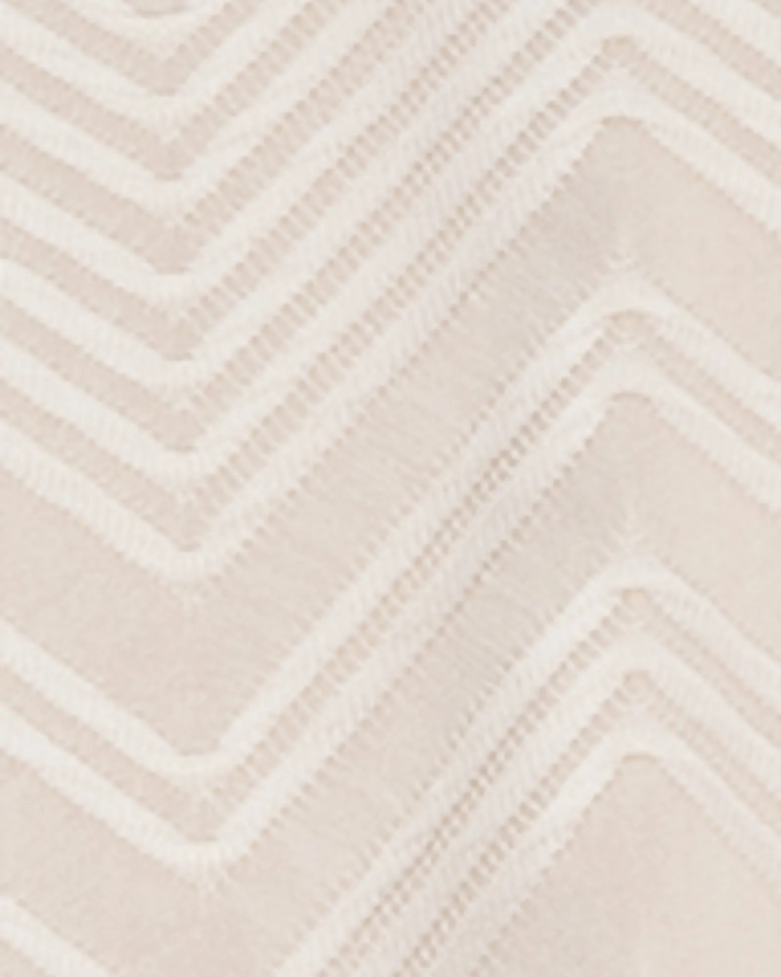 Ilse Jacquard Zig Zag Top | Light Grey