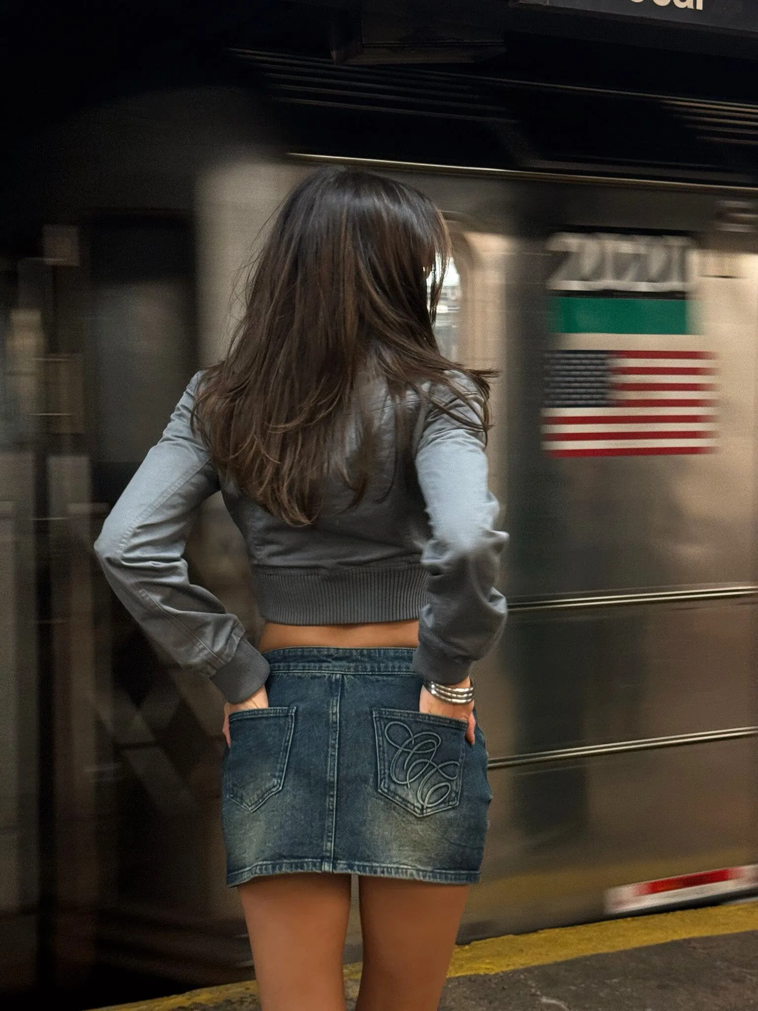 JAX MINI SKIRT DENIM