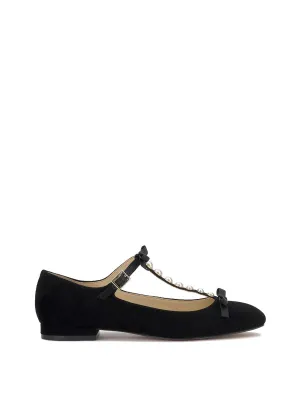 Jolliya Ballet Flat in Black