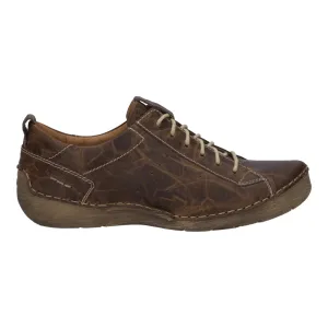 Josef Seibel Women's Fergey 56 Casual Leather Shoes Brandy Brown