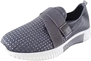 Ladmiple Walking Shoes Women Slip On Lightweight Breathable Tennis Shoes Athletic Sneakers for Running Gym Workout