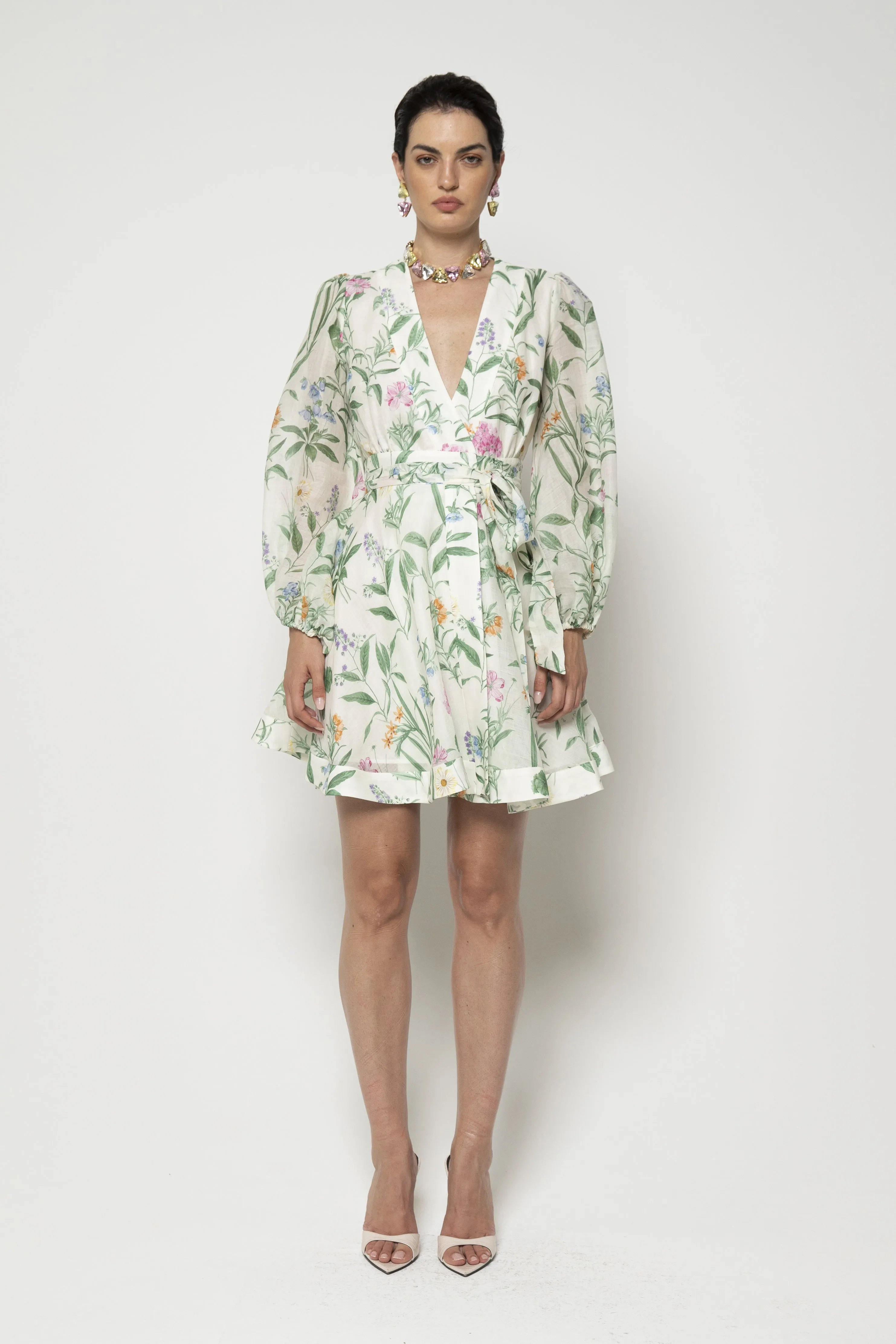 LAVI COUTURE - LIGEA FLORAL DRESS
