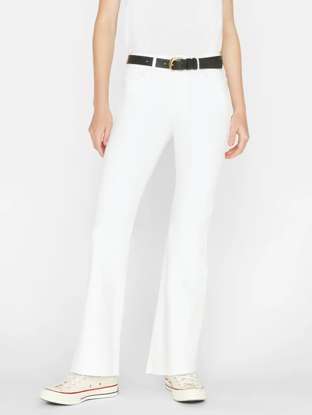 Le Easy Flare Jean - Blanc