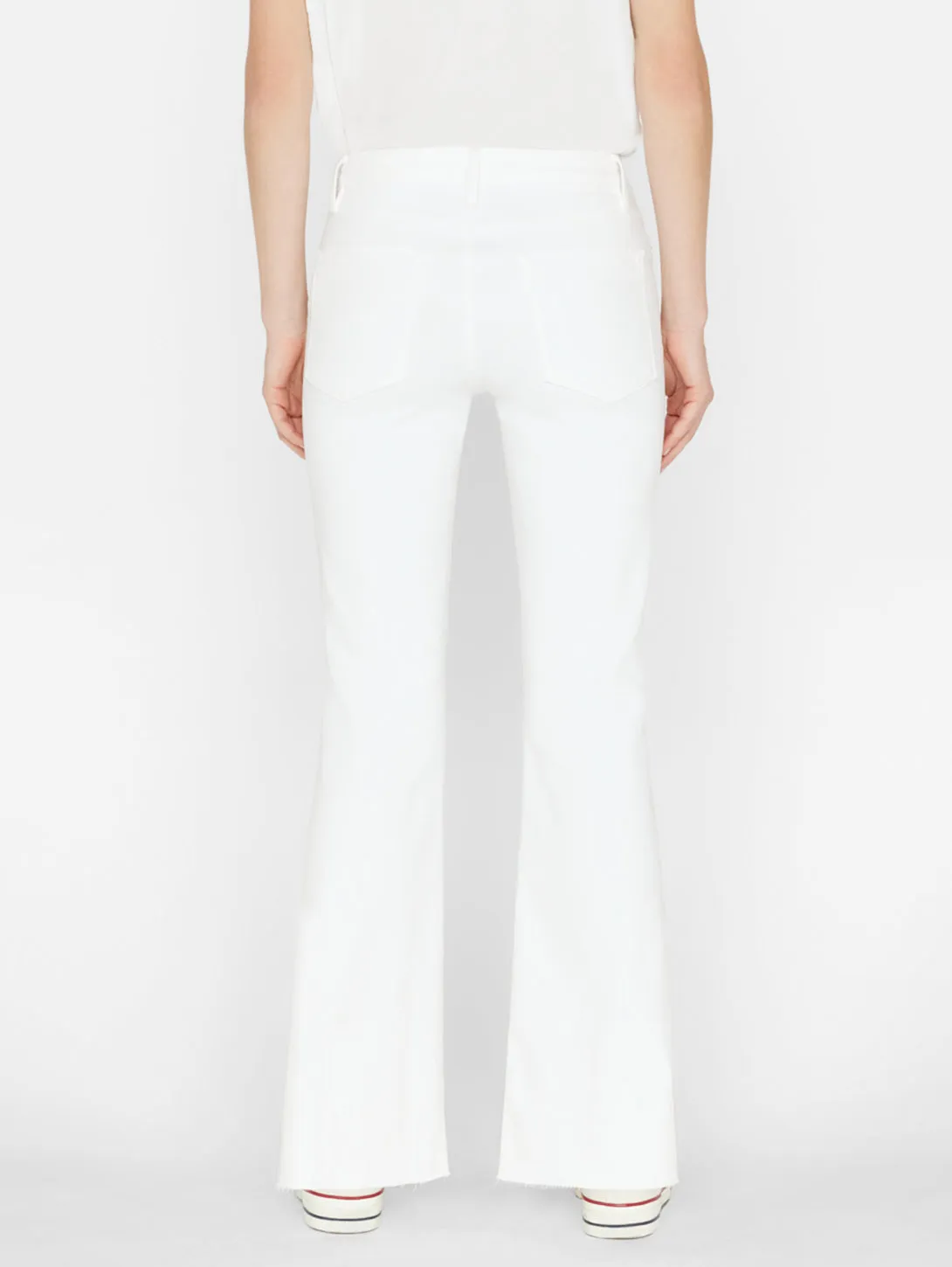 Le Easy Flare Jean - Blanc