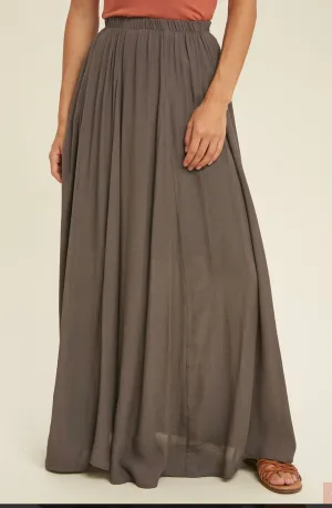 Maxi Skirt Elastic Waist