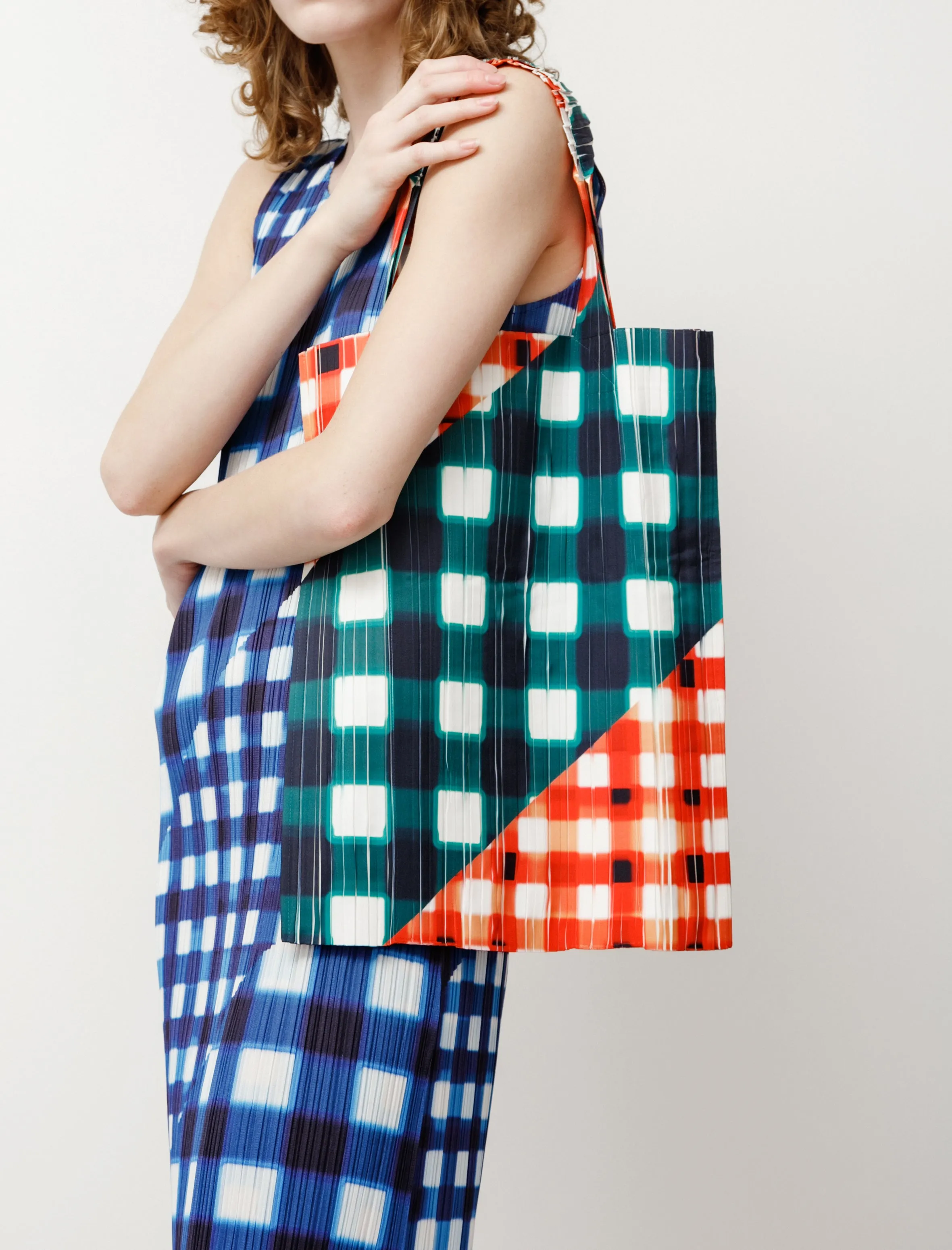 Maxi/Micro Gingham Bag Watermelon