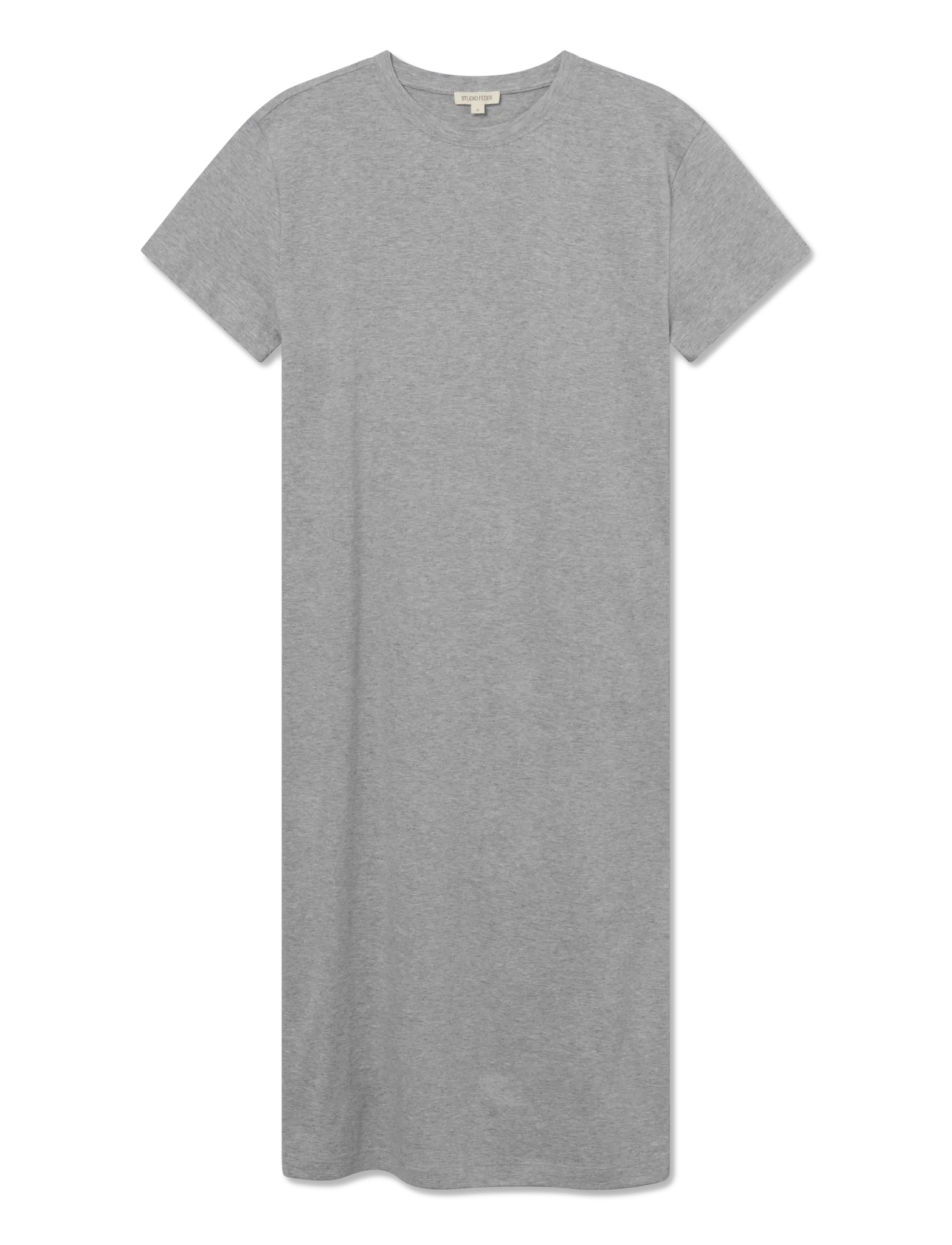 Maya T-shirt Dress - GREY MELANGE