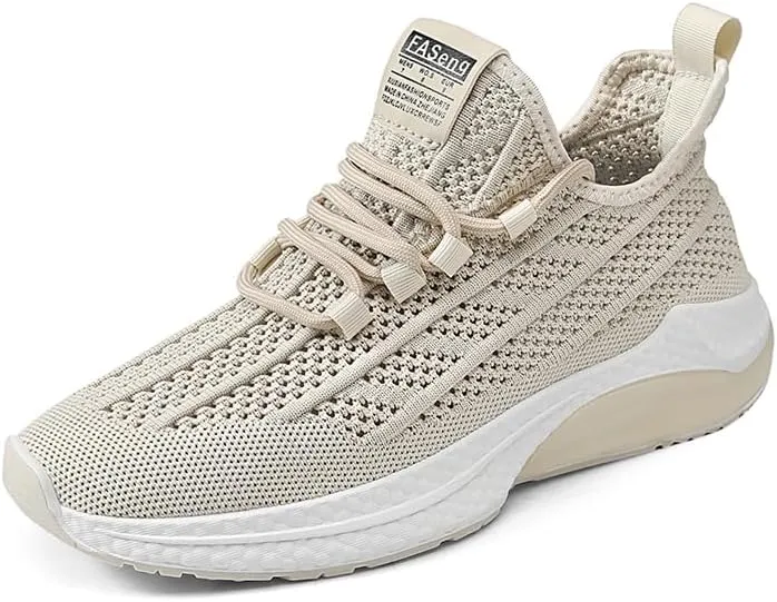Men's Slip On Fashion Sneakers Comfortable Casual Hands Free Non Slip Workout Shoes Lightweight Breathable Running Walking Tennis Shoes