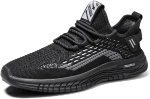 Men's Slip On Fashion Sneakers Comfortable Casual Hands Free Non Slip Workout Shoes Lightweight Breathable Running Walking Tennis Shoes