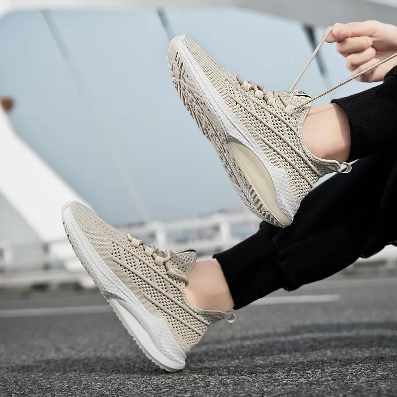 Men's Slip On Fashion Sneakers Comfortable Casual Hands Free Non Slip Workout Shoes Lightweight Breathable Running Walking Tennis Shoes