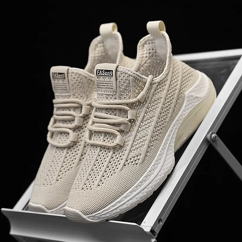Men's Slip On Fashion Sneakers Comfortable Casual Hands Free Non Slip Workout Shoes Lightweight Breathable Running Walking Tennis Shoes