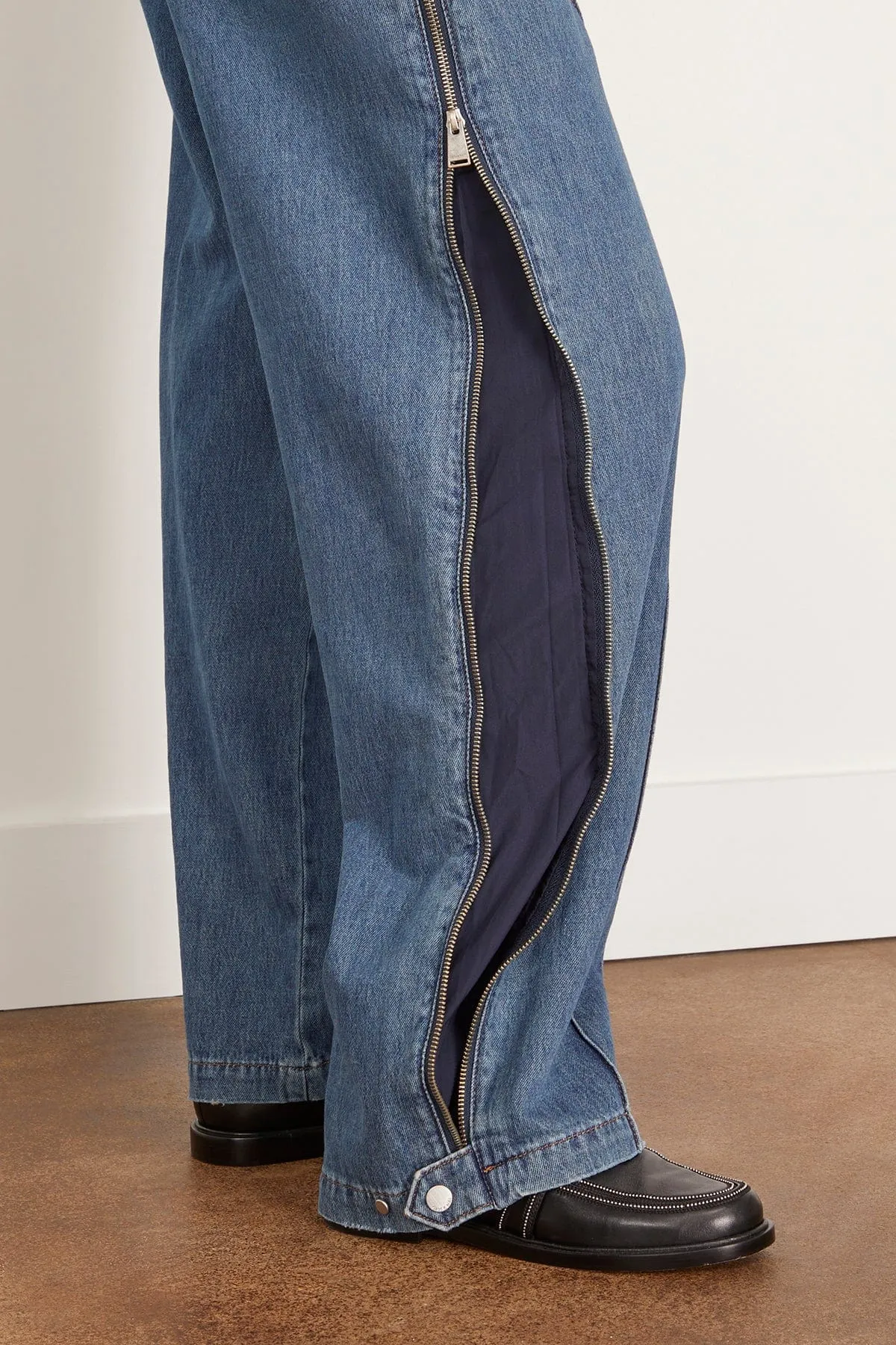 Mila Side Gusset Jean in Coronado
