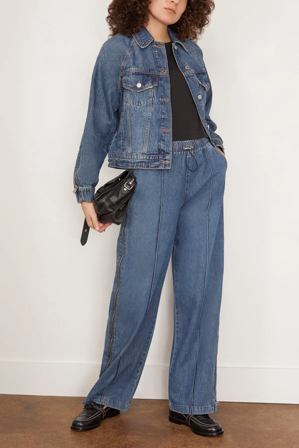 Mila Side Gusset Jean in Coronado