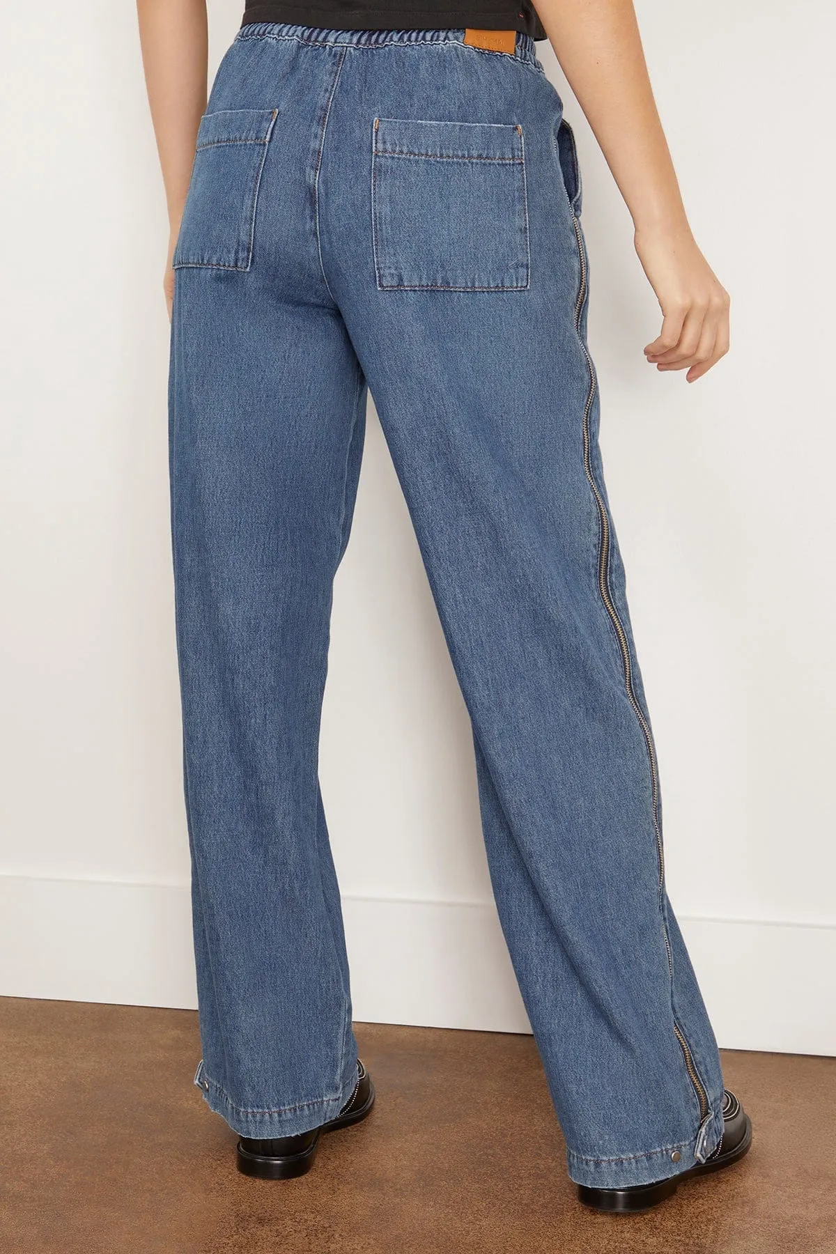 Mila Side Gusset Jean in Coronado