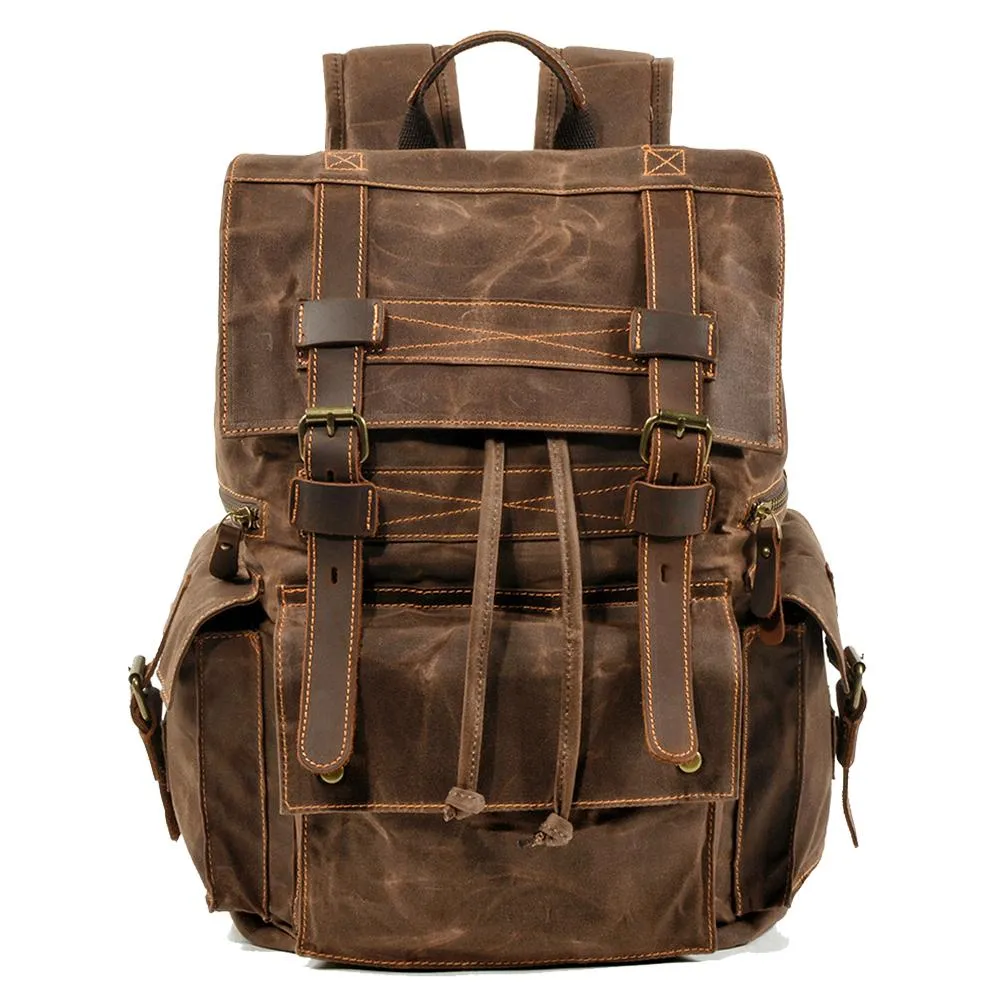 MONTREUX| Canvas Backpack with Drawstring Closure