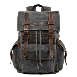 MONTREUX| Canvas Backpack with Drawstring Closure