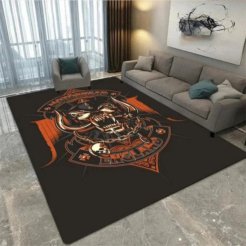 Motörhead Legacy Anti-Slip Rockstar Rug – Living Room, Bedroom, & Photo Studio Essential