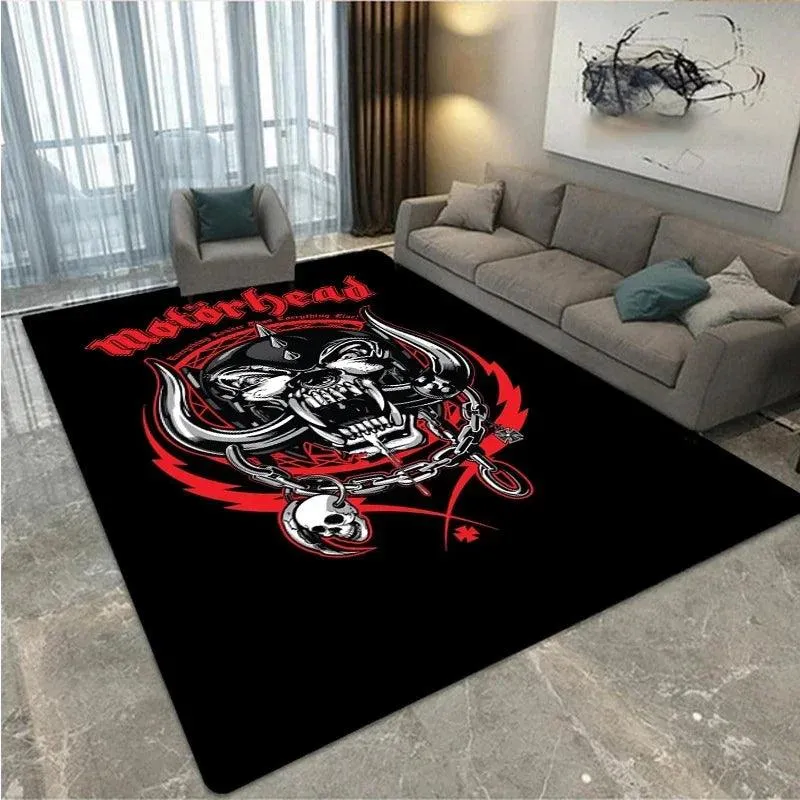 Motörhead Legacy Anti-Slip Rockstar Rug – Living Room, Bedroom, & Photo Studio Essential