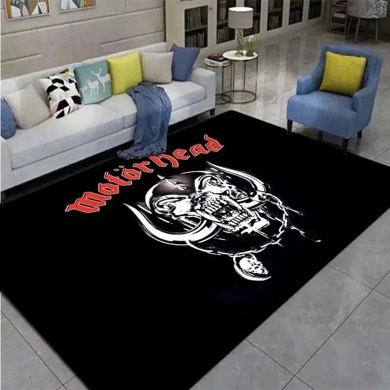 Motörhead Legacy Anti-Slip Rockstar Rug – Living Room, Bedroom, & Photo Studio Essential