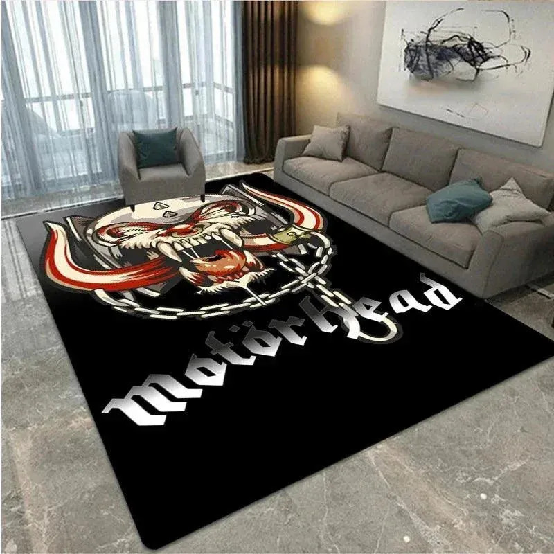 Motörhead Legacy Anti-Slip Rockstar Rug – Living Room, Bedroom, & Photo Studio Essential