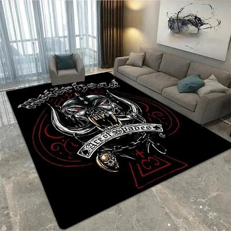 Motörhead Legacy Anti-Slip Rockstar Rug – Living Room, Bedroom, & Photo Studio Essential