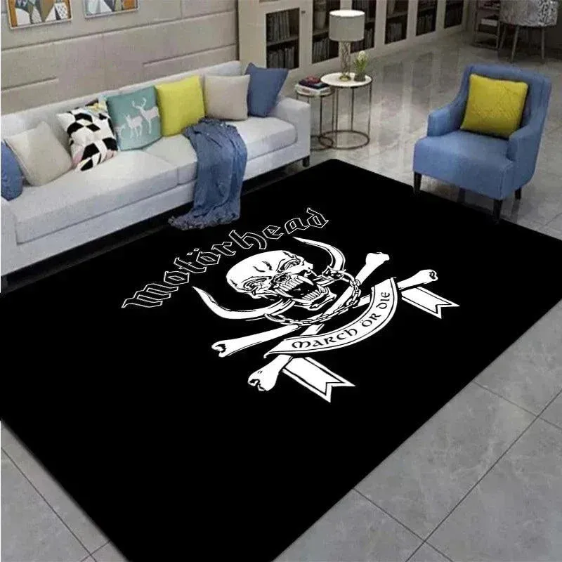 Motörhead Legacy Anti-Slip Rockstar Rug – Living Room, Bedroom, & Photo Studio Essential