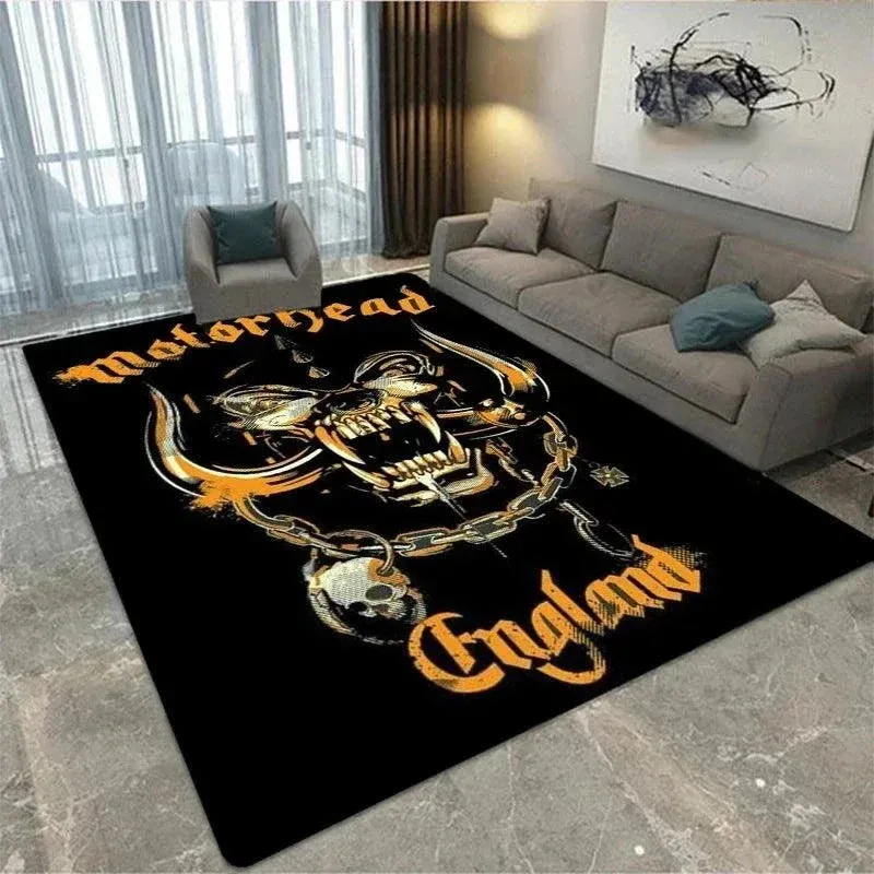 Motörhead Legacy Anti-Slip Rockstar Rug – Living Room, Bedroom, & Photo Studio Essential