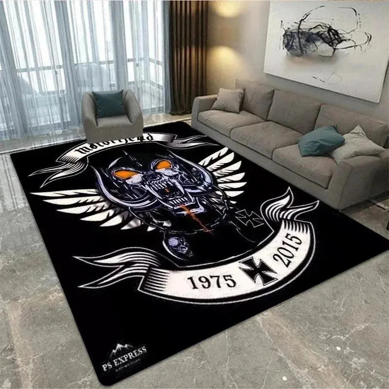 Motörhead Legacy Anti-Slip Rockstar Rug – Living Room, Bedroom, & Photo Studio Essential