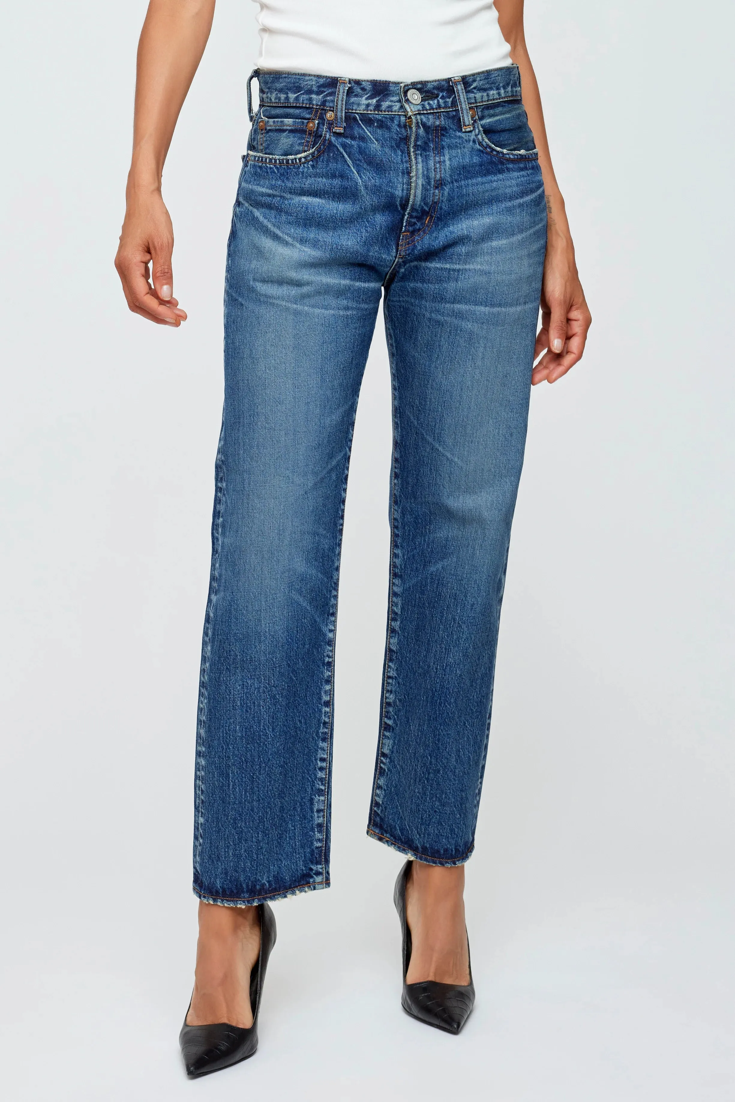 Moussy Jessamine Boy Pants - Dark Blue