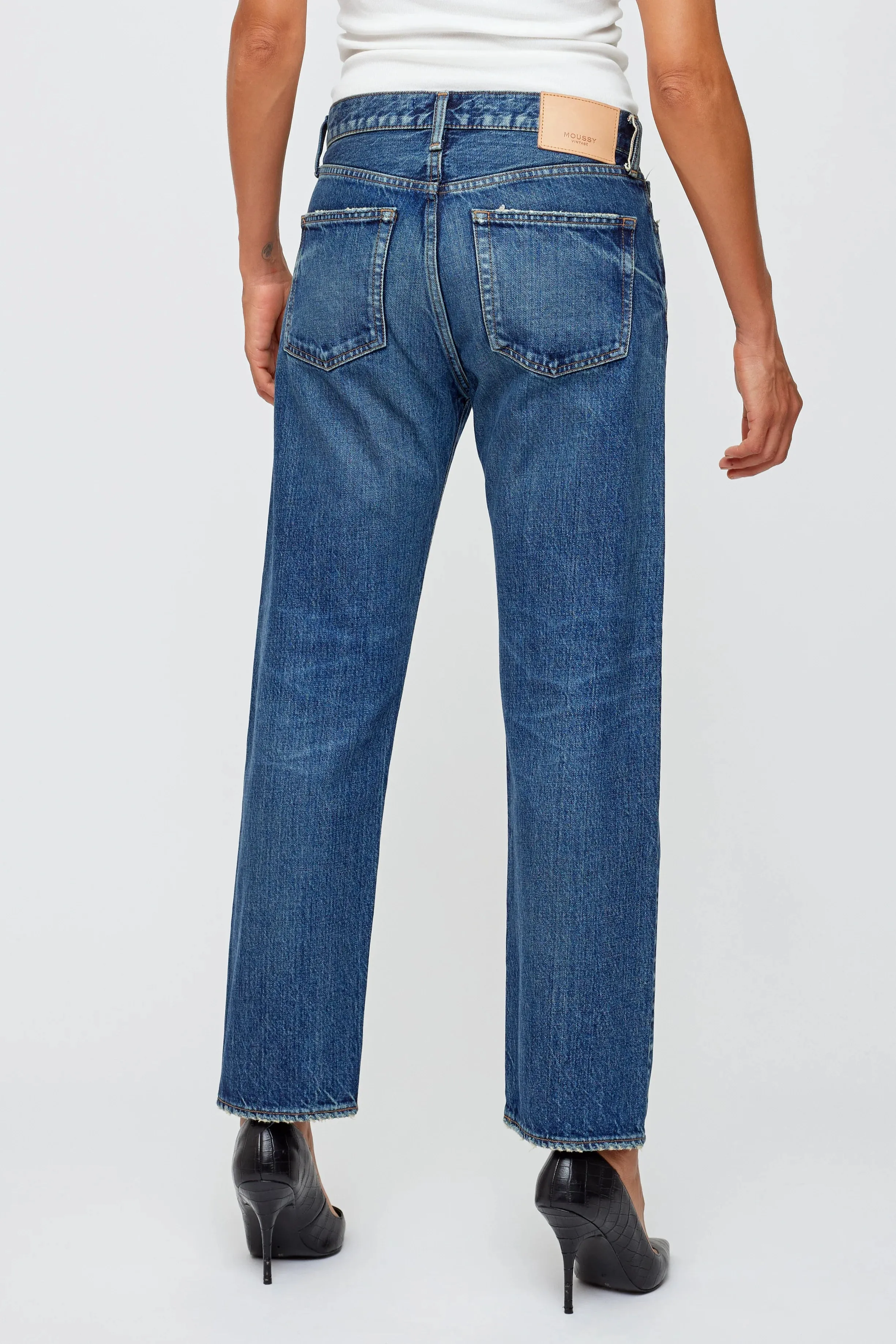 Moussy Jessamine Boy Pants - Dark Blue
