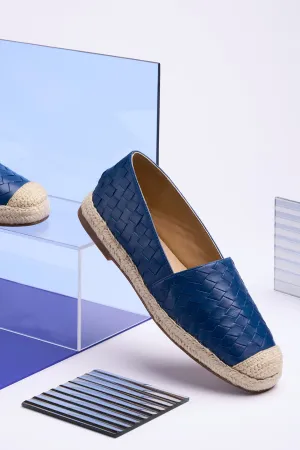 Neo Woven Espadrilles - Blue