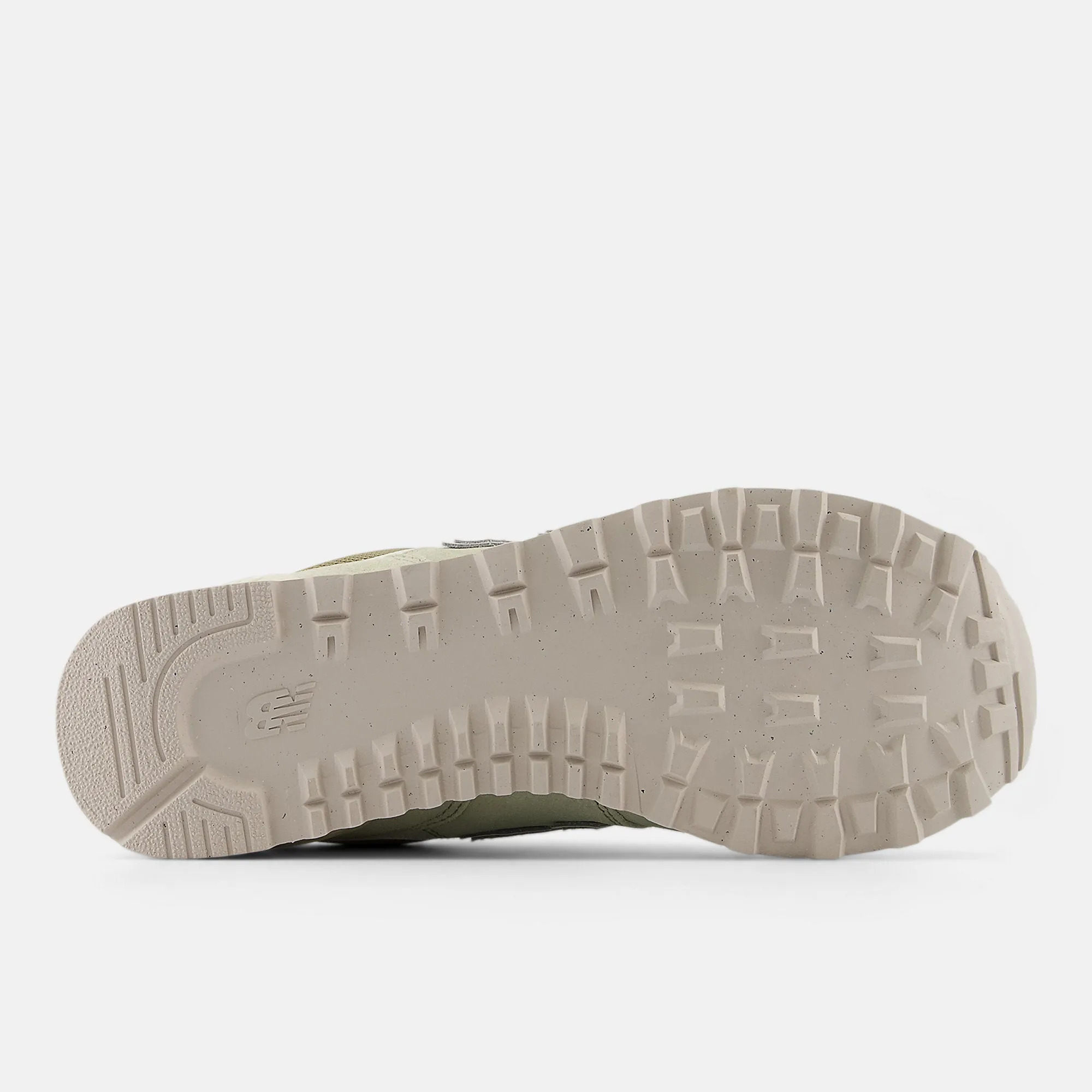 New Balance Womens 574 Fashion Trainers - Olivine / Dark Stoneware