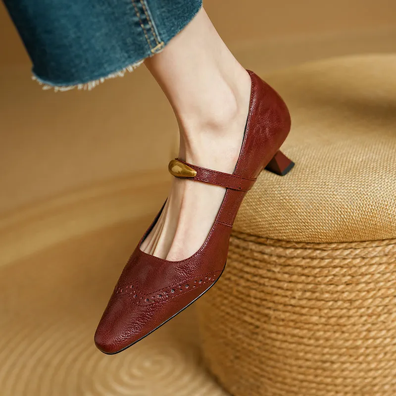 Opulessa Marbelleve Slip Heels