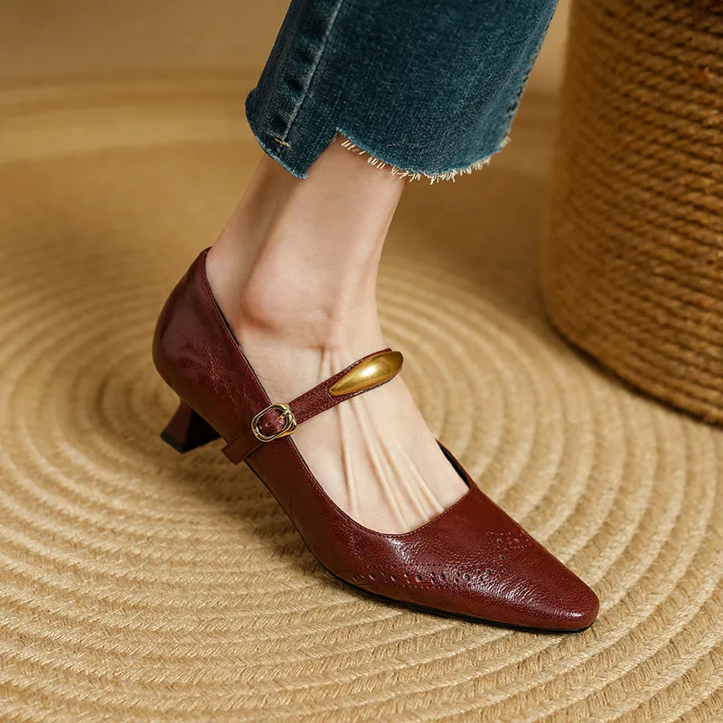 Opulessa Marbelleve Slip Heels