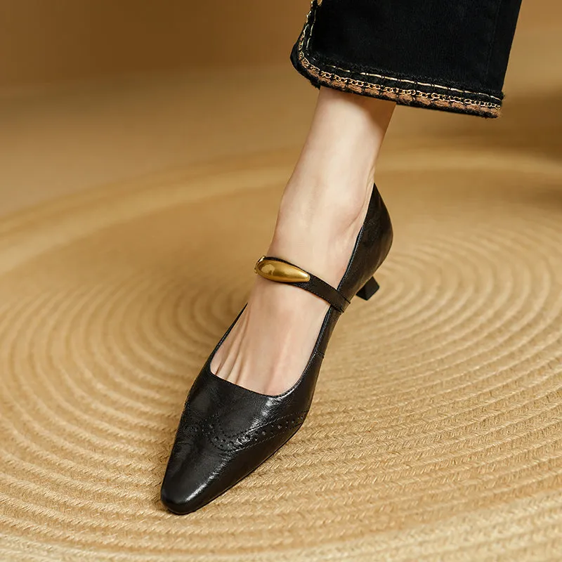 Opulessa Marbelleve Slip Heels