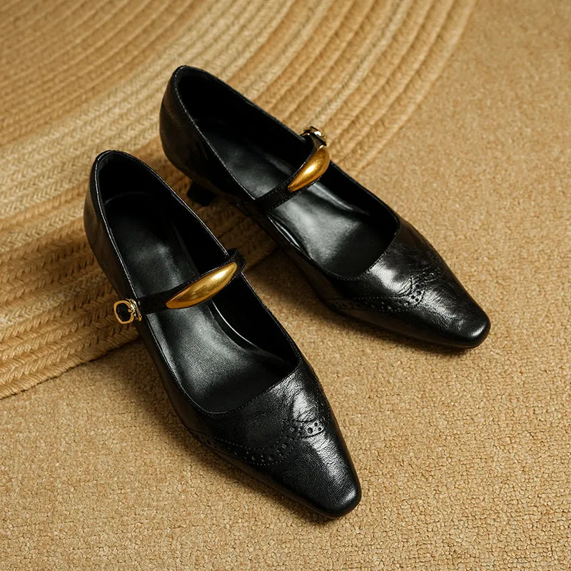 Opulessa Marbelleve Slip Heels